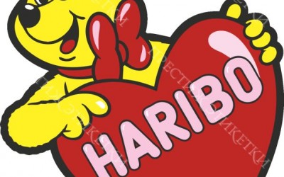 Наклейка Haribo