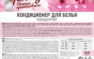 Этикетки на Кондиционер для белья