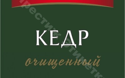 Стикер Кедр очищенный