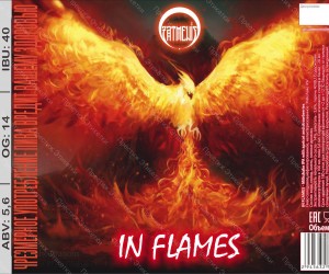 Печать пивных этикеток In Flames